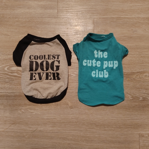 Two Doggie Tees - Picture 1 of 6